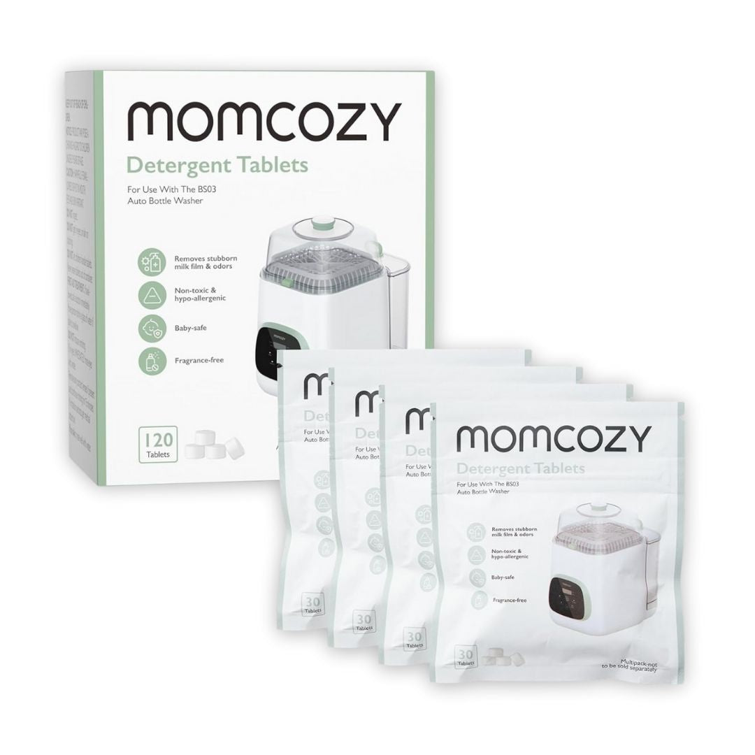 Momcozy Official Washing Block for KleanPal Pro – 120 Detergent Tablets