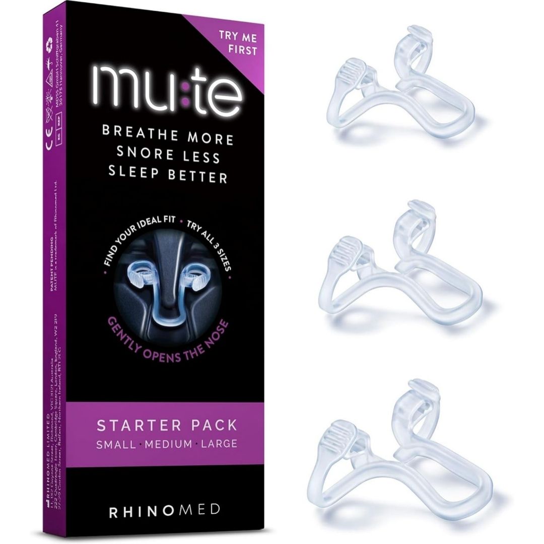 Rhinomed Mute Nasal Dilator – 3 Pack