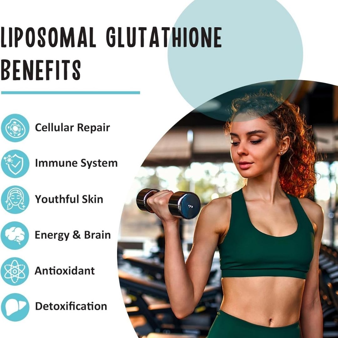 Zeylamum Liposomal Glutathione 2400mg with Hyaluronic Acid & Resveratrol – 60 Softgels