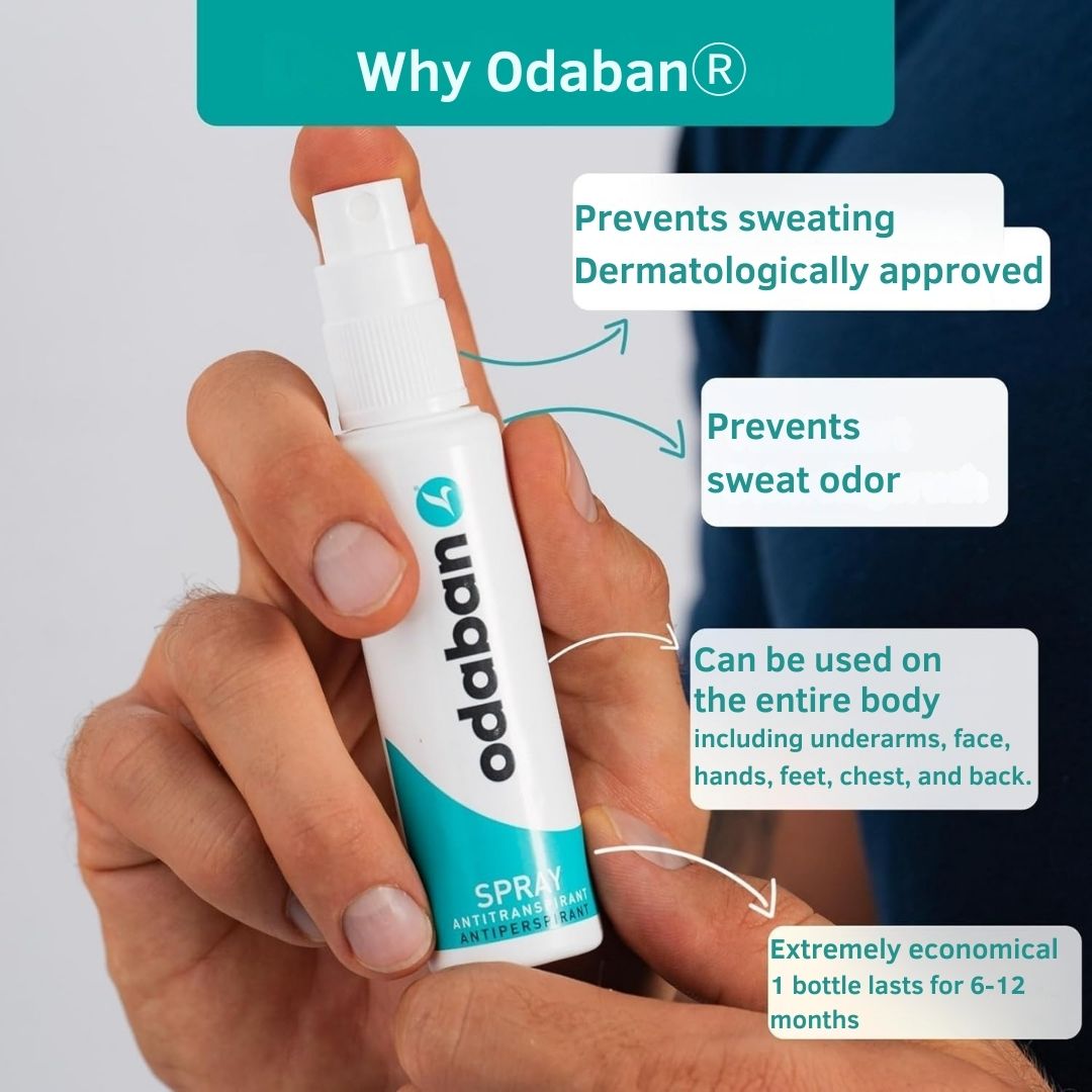 Odaban Antiperspirant Spray - 30 ml