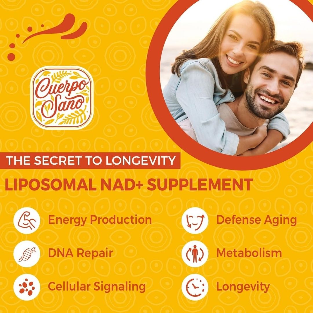 NAD+ Supplement 2000 MG - Liposomal, High Absorption, 60 Softgels