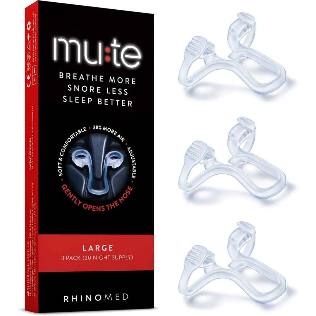 Rhinomed Mute Nasal Dilator – 3 Pack