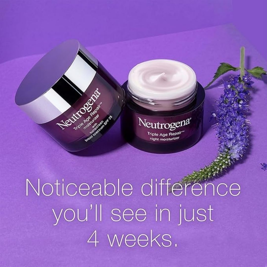 Neutrogena Triple Age Repair Face Moisturizer with SPF 25, 1.7 oz