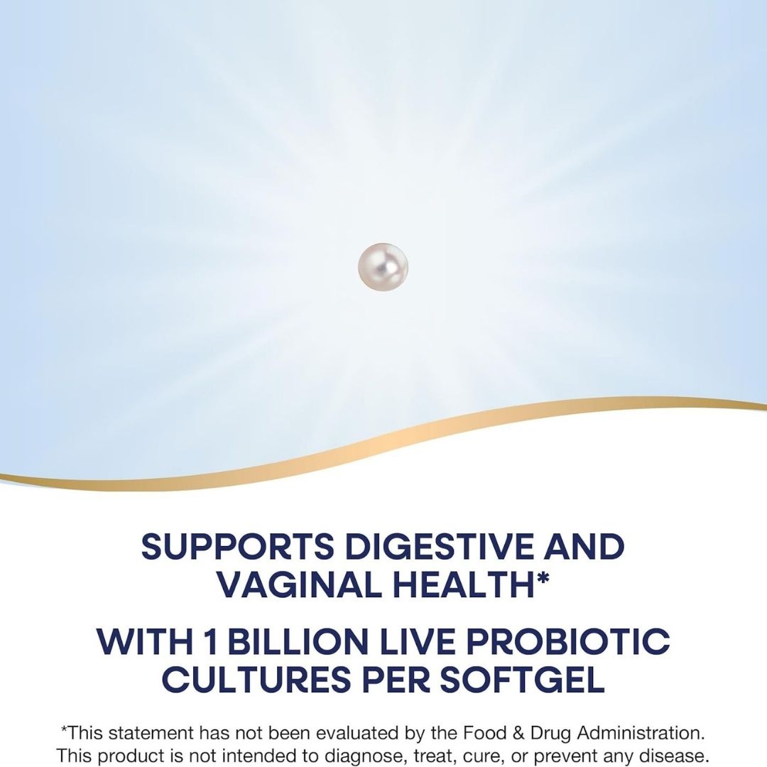 Nature's Way Probiotic Pearls Women's – 1 Billion Live Cultures – pearl