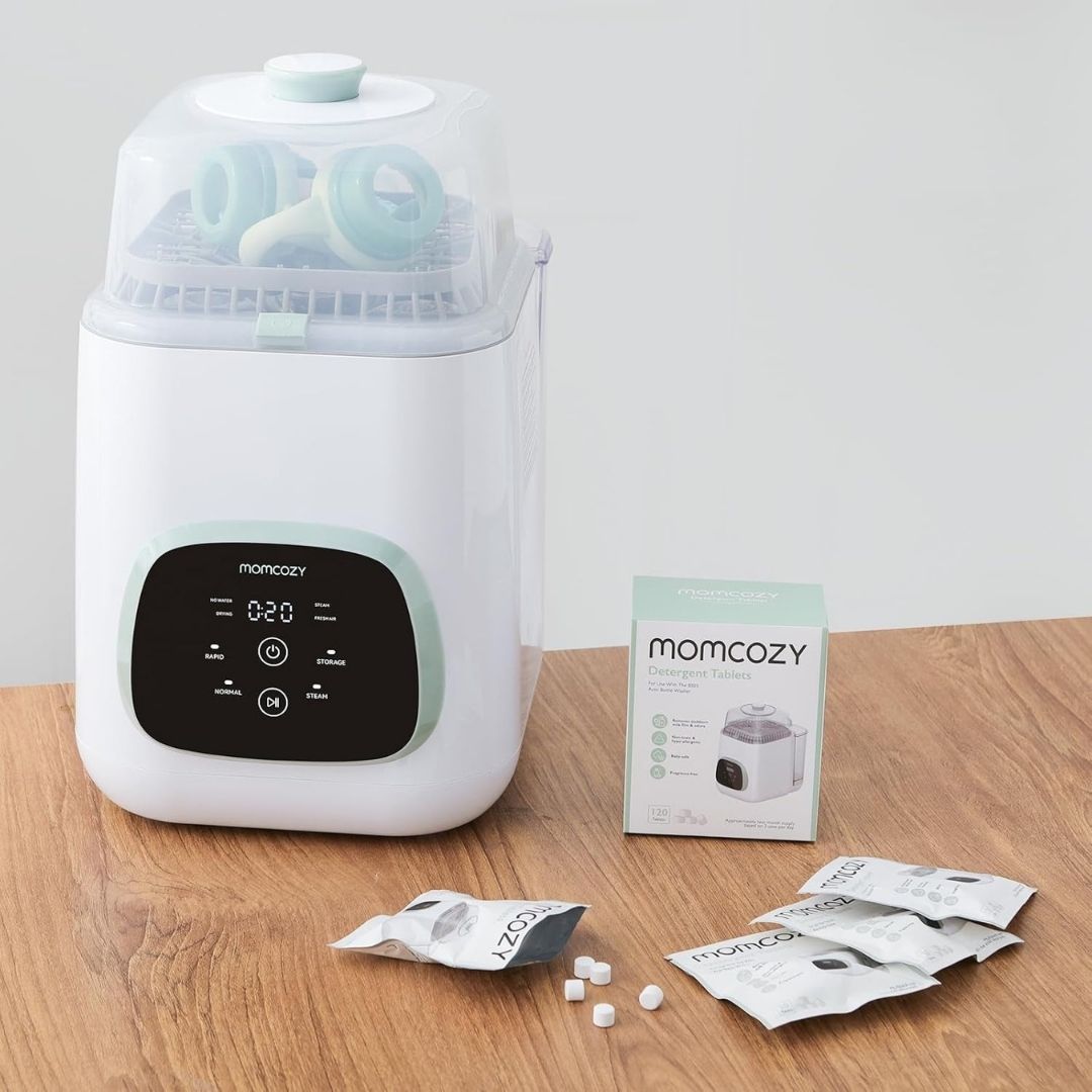 Momcozy Official Washing Block for KleanPal Pro – 120 Detergent Tablets