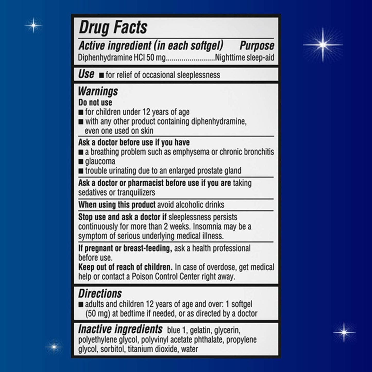 Unisom SleepGels – 32 SoftGels