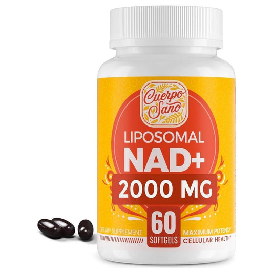 NAD+ Supplement 2000 MG - Liposomal, High Absorption, 60 Softgels