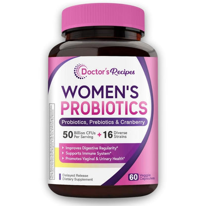 Doctor's Recipes Women’s Probiotic – 60 Caps