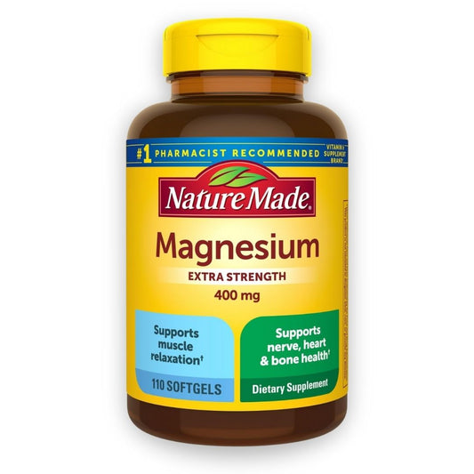 Nature Made Magnesium Glycinate 200 mg - 60 Capsules