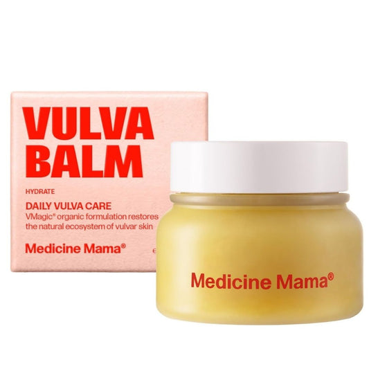 Medicine Mama Organic Vulva Balm – Intimate Skin Care, Menopause Support – Relieves Feminine Dryness, Itching & Irritation – Hormone Free, Vaginal Moisturizer for Women – 2 oz