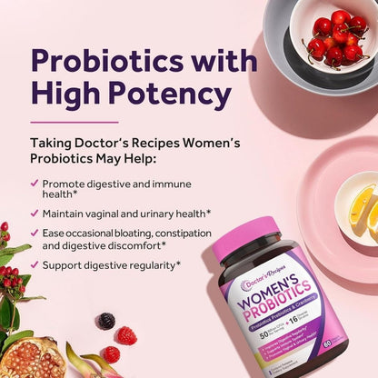 Doctor's Recipes Women’s Probiotic – 60 Caps