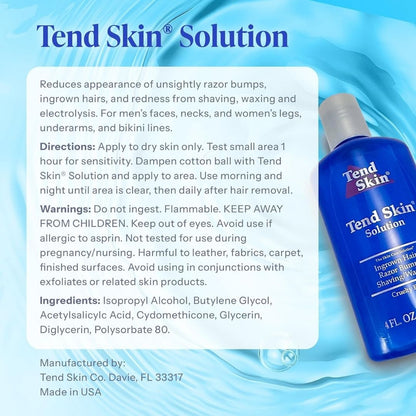 Tend Skin Razor Bump & Ingrown Hair Solution - 4 oz