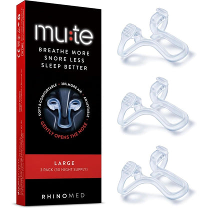 Rhinomed Mute Nasal Dilator – 3 Pack