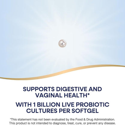 Nature's Way Probiotic Pearls Women's – 1 Billion Live Cultures – pearl