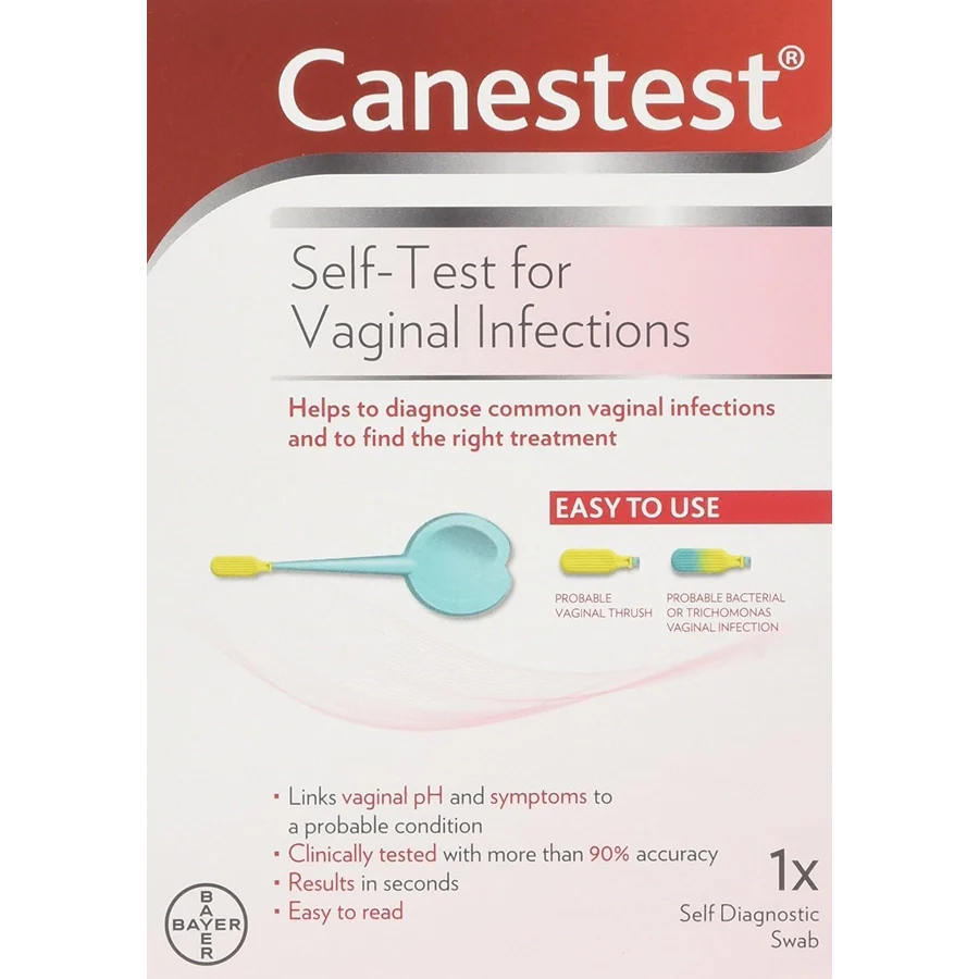 Canestest Self Test for Vaginal Infections – 1 Swab