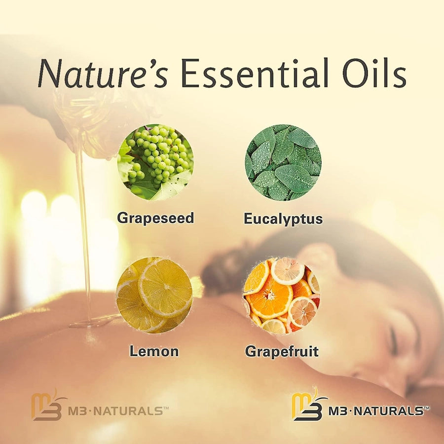 M3 Naturals Anti Cellulite Massage Oil – 8 FL OZ