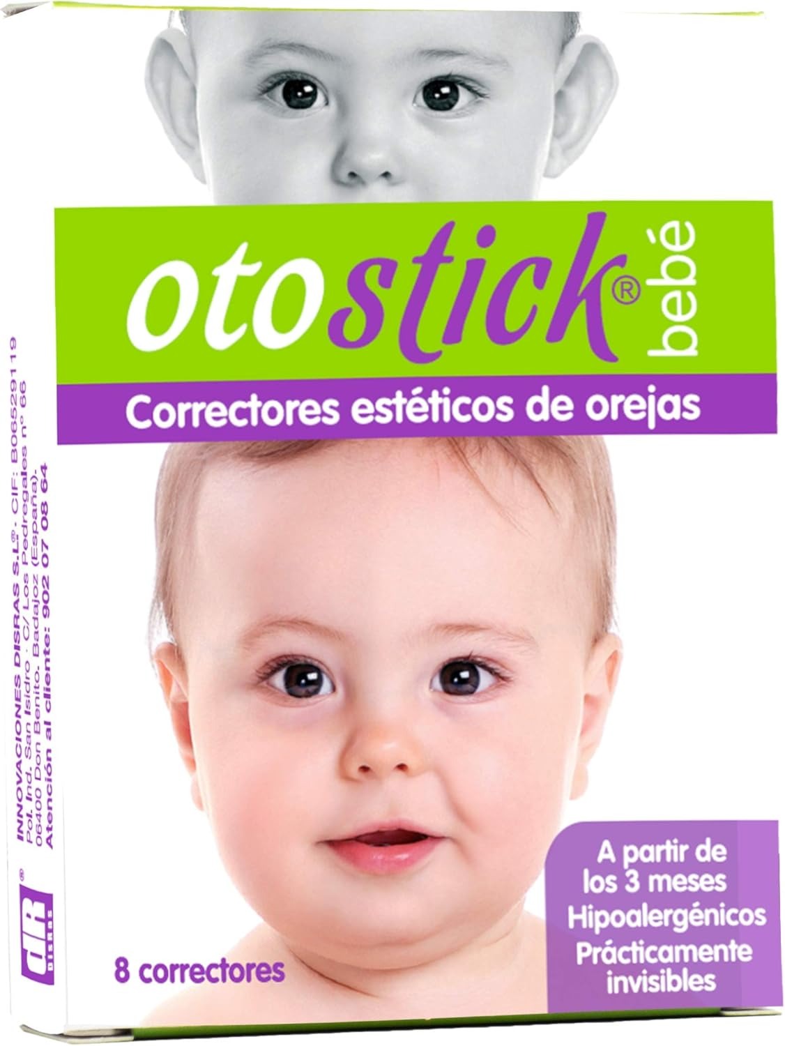 Otostick Baby, Aesthetic Correctors for Prominent Ears