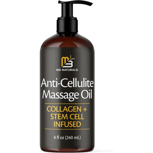 M3 Naturals Anti Cellulite Massage Oil – 8 FL OZ