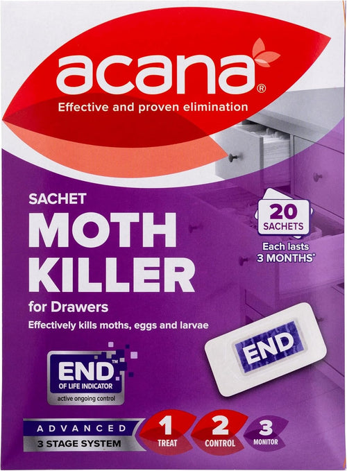 Acana Sachet Moth Killer – 20 Pack