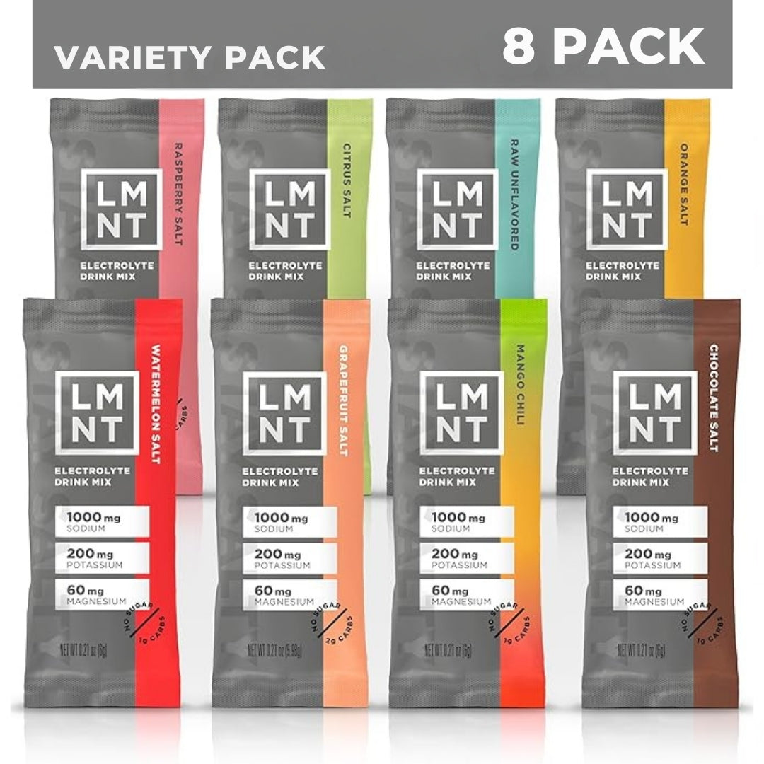 LMNT Zero Sugar Electrolyte Drink - Variety Pack