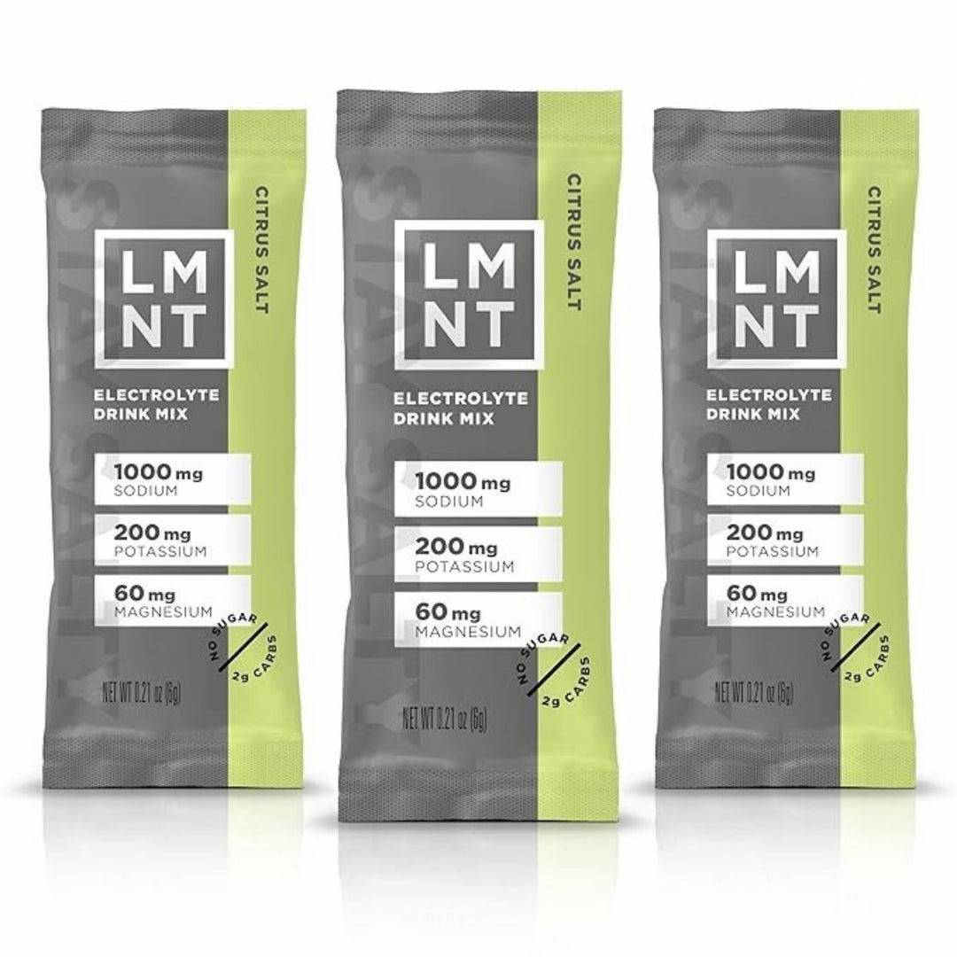 LMNT Zero Sugar Electrolytes - Citrus Salt | Drink Mix | 30-Count