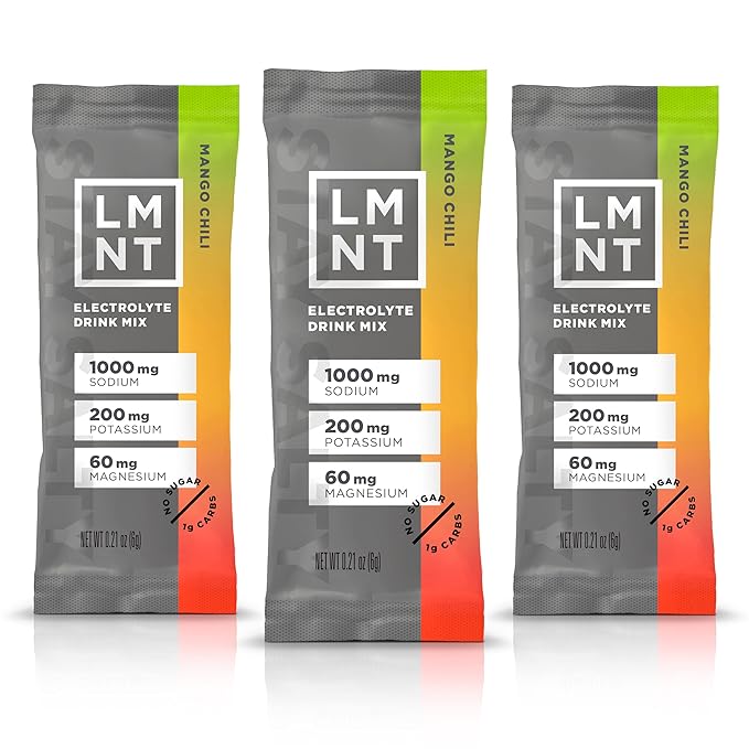 LMNT Zero Sugar Electrolytes - mango chili | Drink Mix | 30-Count